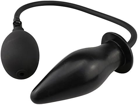 Silicone Adult Sex Toy Expand Inflatable Butt Anal Plug - Body-Safe Medical Grade Waterproof Butt Sex Toy For Male, Female And Beginners (Black Classic Style) - Image 2