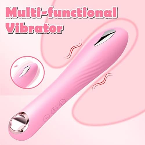 Dildo Vibrator For G Spot,16 Vibration Modes,Body-Safe Silicone Powerful Vibrating Massagers For Clitoral Vagina And Anal Stimulation, Adult Sex Toys For Women Or Men Or Beginner(Pink) - Image 2