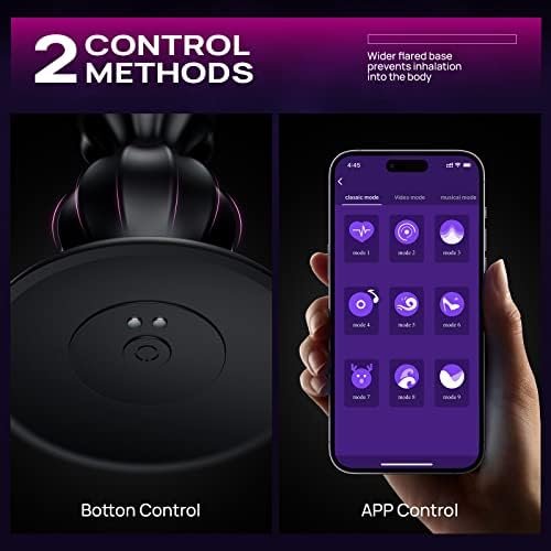 Kstasn Anal Sex Toys - With App Prostate Massagers For Men - Prostate Stimulor Toys With Music Mode And Video Mode - Rechargeable Vibrator Anal Beads With 3 Powerful Motors - Image 3