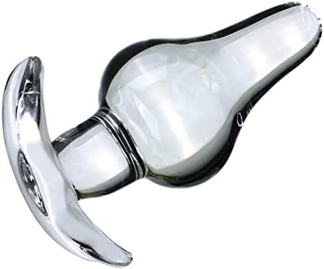 Glass Anal Plug Crystal Butt Plug For Advanced & Beginner,Sex Toys For Women Men Transparent Sex Bed Game Toys(B) - Image 2