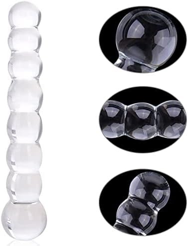 Glass Dildo, Crystal G Spot Stimulation Pleasure Wand Penis Anal Sex Toys For Couple Women Romi - Image 2