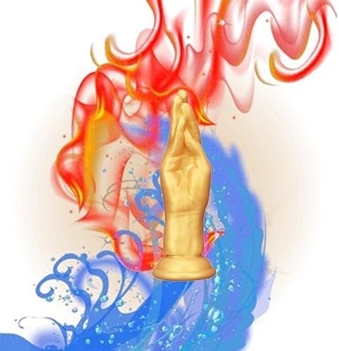 Wtogetao Realistic Hand Dildo Butt Plug With Strong Suction Cup, Liquid Silicone Fist Dildo Sm Anal Plug Vaginal Anal Fisting G-Spot Anal Pleasure Trainer Penis Sex Toys For Men Women Masturbation (S) - Image 3