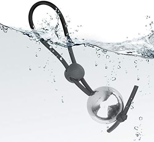 New Metal Ball Cock Ring Penis Overheavy(0.8Lb) Weight Hanger Stretcher Penis Erection Enlarger Extender Weight Stretcher Sex Toys For Men (3 Ball 18 Oz 36Mm)
