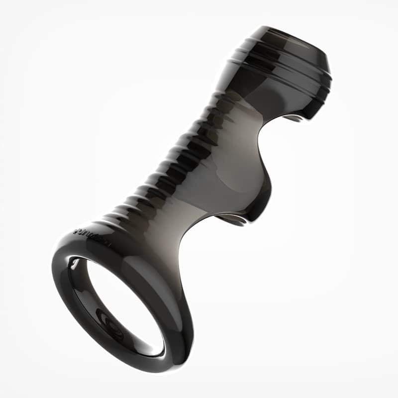Reusable Penis Men'S Anti-Shedding Sex Tool For Man Resistance Cover Funny Adult Toys Prepuce Blocking Ring Penis Cover Sperm Ring Cock Ring (B) - Image 3