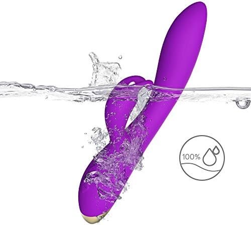Bonnie Rabbit Vibrator With 360 Flexible Head - 9 Speed G Spot & Thrusting Vibrator With Bunny Ear - Premium Silicone Bunny Toy, Massager For Women - Image 3