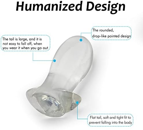 Super Big Butt Plug Trainer:Soft Anal Plug Prostate Massage Sex Toy,Waterproof Anal Plugs Kit Anal Sex Toys For Beginner Advanced Adult Men Women And Couples(Xl) - Image 3