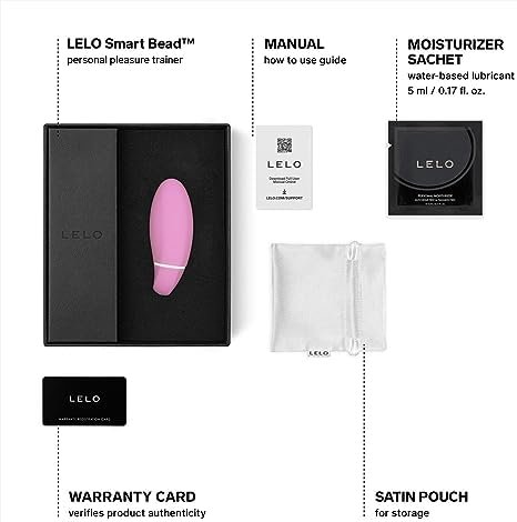 Lelo Smart Bead Kegel Balls For Tightening, Pelvic Floor Kegel Exerciser For Women, Pink - Image 2