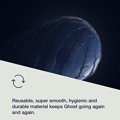 Arcwave Ghost Male Stroker - Male Masturbator With 4 Inch Reversible Sleeve - Multi-Textured Penis Sleeve - Clean Tech Silicone - Reusable & Easy Clean Adult Sex Toy - Blue - Image 2