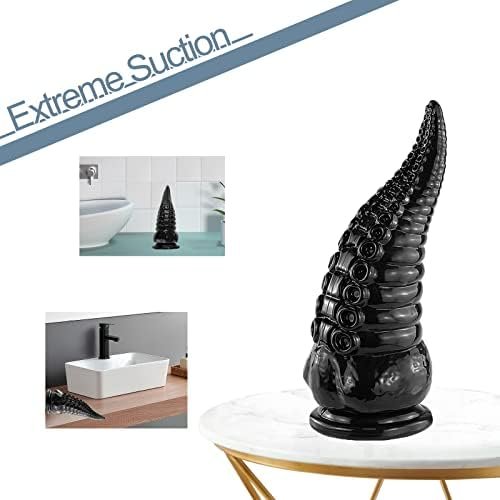 Tentacle Dildo,6.1 In Black Anal Dildo With Strong Suction Cup,Adult Sex Toys For Women - Image 3
