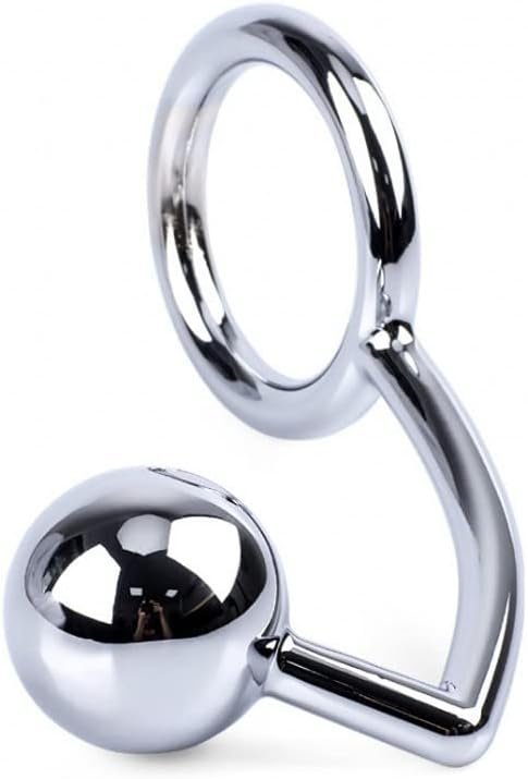 Stainless Steel Butt Plugs Prostate Massage G-Spot Trainer Anal Plugs Beginners Starter Set For Women And Men Plugs(L)