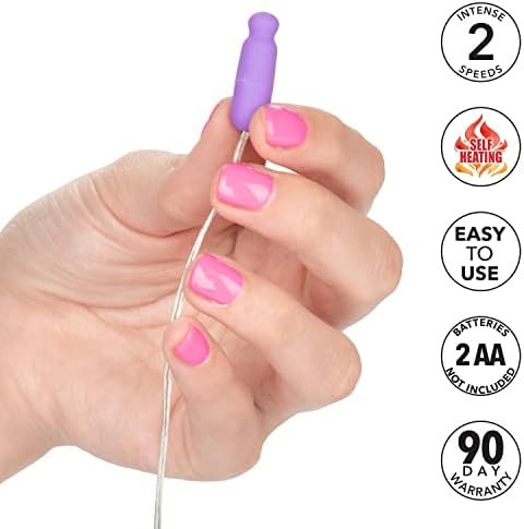 Calexotics Whisper Micro-Heated Bullet, Purple - Image 3