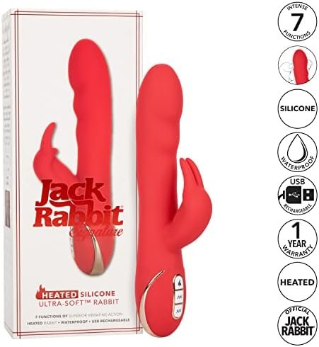 Jack Rabbit Signature Heated Silicone Ultra-Soft Rabbit - Image 3