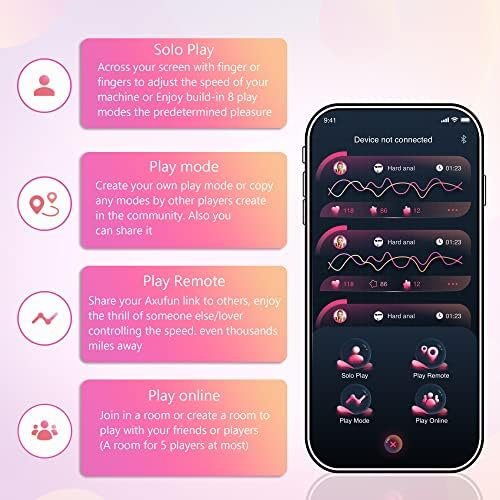Sex Machine Device Of Sex Toys For Women Auxfun Auto Thrusting Love Machine Hismith Dildo Machine 3.5'' Suction Cup Adapter With 3 Xlr Connector Attachments Hands-Free Machine Lifelike Dildo - Image 3