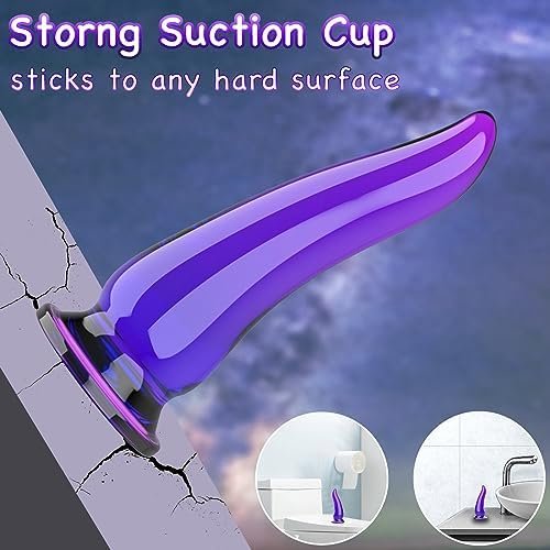 Silicone Anal Dildo, Realistic Dildo With Strong Suction Cup For Hands-Free Play,Flexible Dildos Adult Sex Toy For G-Spot Compatible With Strap On Dildo Harness (5.5 Inches) - Image 3