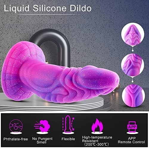Wildolo Silicone Vibrator, App/Remote/Key 3 In 1 Control Dildo, Vibrator With 10 Vibration Modes - Image 3