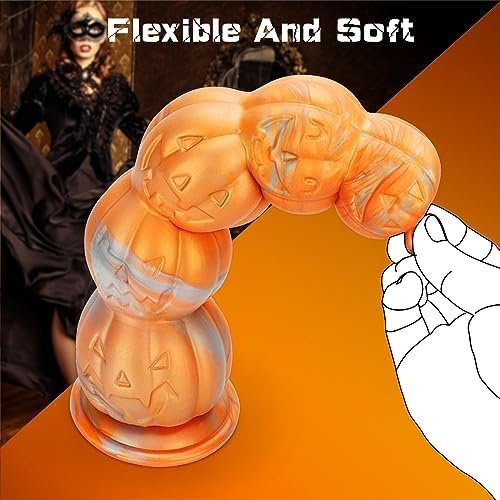 Huge Fantasy Monster Dildo, Thick Anal Dildo Anal Beads For Men, 11 Inch Large Long Silicone Dildo With Suction Cup, Big Realistic Dildos For Women, Soft Fat Ribbed G Spot Prostate Fake Penis - Image 3