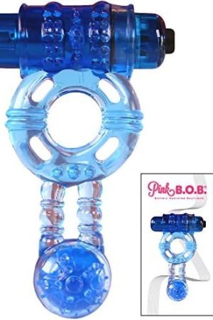 Vibrating Cock Ring For Male Penis Erection Enhancer For Stronger Orgasms With Vibrations For Clit Stimulation