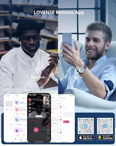 Lovense Diamo Vibrating Penis Ring, Cock Ring For Men, Prostate Massager, Long Distance Bluetooth Remote Reach With Music Sync, Partner & App Control, Male Sex Toys - Image 2