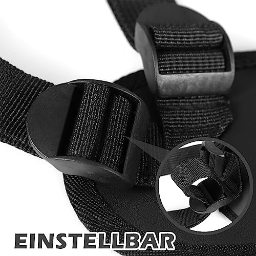 Strap On Dildo Harness, Adjustable Strap On Dildo For All Body Types Strapon With 2 O Rings To Fit Different Base Sizes Dildos, Adult Dildo Harness Wearable Pantie Sex Toy For Women Lesbian Couple - Image 3