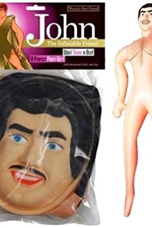Forum Novelties Inflatable Male John Doll Costume For Halloween, Bachelor & Hen Party Accessories - 60โ"