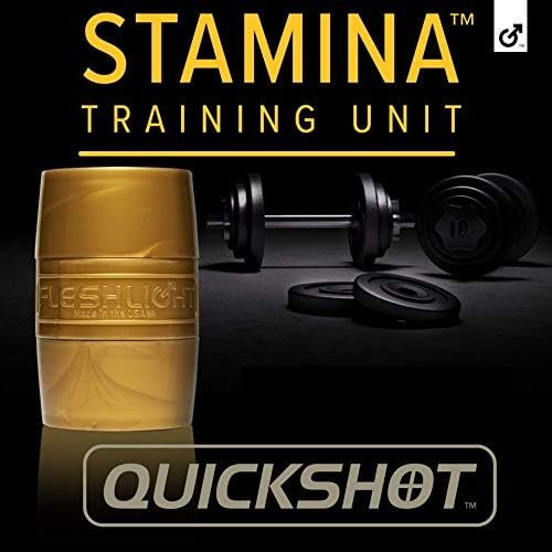 Fleshlight Quickshot | Stamina Training | Couples Sex Toy In Gold Case - Image 2