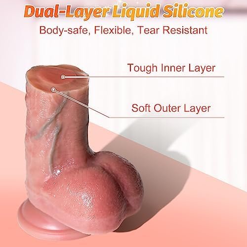 Adult Toys 9.25'' Realistic Silicone Dildos - Adult Sex Toys Lifelike Large Anal Dildos With Strong Suction Cup, Womens Sex Toys G Spot Dildos For Vaginal And Anal Play, Sex Toys For Women Couple - Image 3