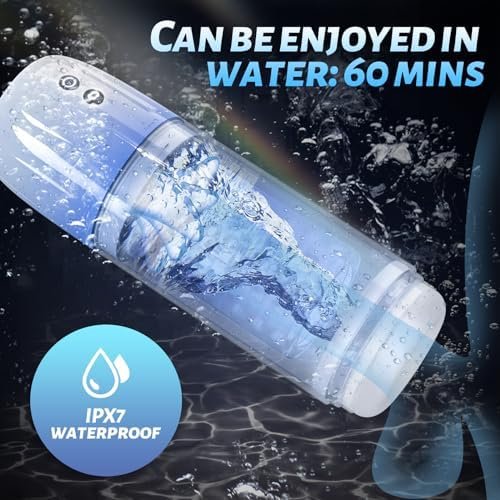 Sex Toy Male Automatic Masturbator: 7 Sucking And 7 Rotating, Electric Adult Hand Free Sex Machine With Realistic Silicone Sleeve For Men Blowjob Stroker Penis Pump With Tongue Licking - Image 3
