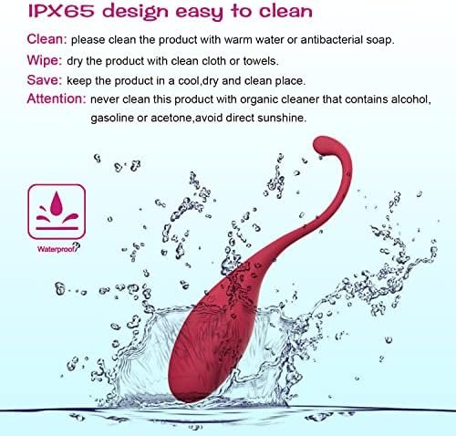Bullet Vibrator, Vibrating Bullet Sex Toy For Women Vibrating Ball, Powerful & Quiet Wireless Silicone Stimulator, Bluetooth Remote Control Vibrator With Music Sync, Partner & App Control - Image 2