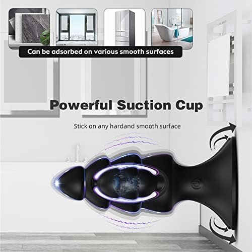 Domlust Anal Plug Vibrating Butt Plug Vibrator - Christmas Tree Hollow Egg 10 Vibrating Anal Toys Suction Cup For Hands-Free Sexual Wellness. Perfect Male Sex Toys G-Spot Adult Toys For Women. - Image 3