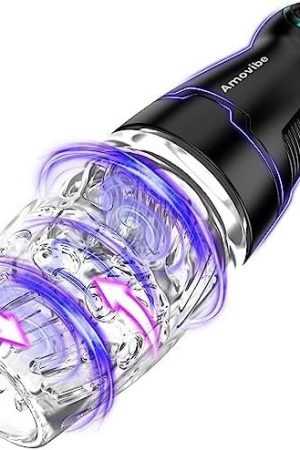 Automatic Male Masturbator Sex Toy With 4 Rotating Patterns & 3 Speeds, Amovibe Adult Toy Penis Pump Sex Toys, Male Stroker Male Sex Toys For Men, Adult Toys Pocket Pussies, Adult Sex Toys