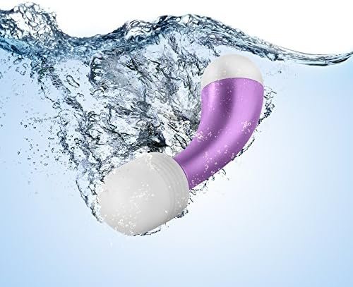 Blush Noje Delite - Mini Vibrator Massage Wand - Rumble Tech Powered 10 Vibrating Functions - 3 Silicone Attachments For Unique Sensations - Rechargeable - Waterproof Wellness Massager For Women - Image 3