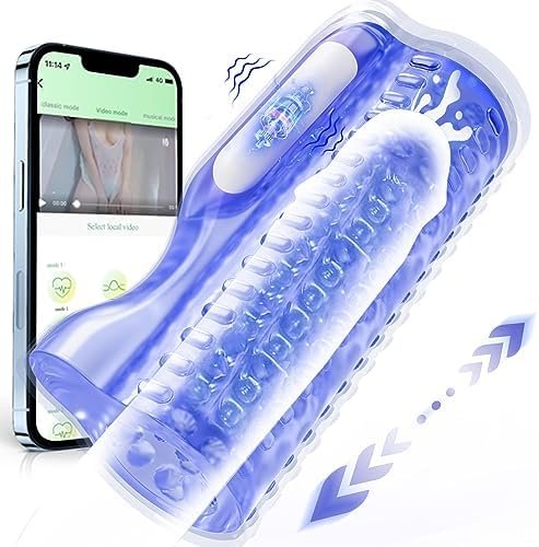 Male Masturbator Sex Toys For Men, Rhexia App Controlled Male Sex Toys With 9 Vibration Settings, Adult Toys Penis Pump Sex Toys Pocket Pussy Stroker, Sex Toy Male Stroker Adult Sex Toys For Men