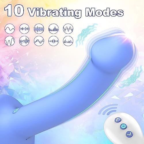 Adult Sex Toys Harness Dildos - Adult Sex Toy For Women Strap-On Dildos With Adjustable Waist, Female Sex Toys Silicone Dildos Vibrators With Remote Control For Hands-Free Play, Sex Toys For Lesbians - Image 2