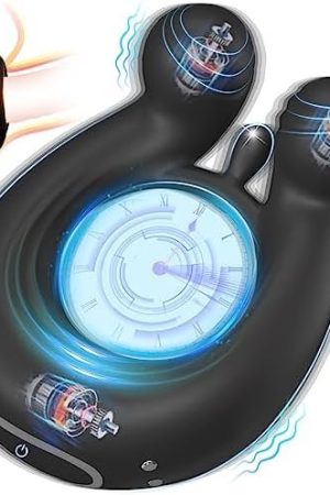 Triple Stimulation Vibrating Cock Ring, Couples Adult Sex Toys For Men Women, Silicone Penis Ring Vibrator Male Couple Sex Toy For Clitoris Testicles Pleasure, Cock Rings Vibrators For Men