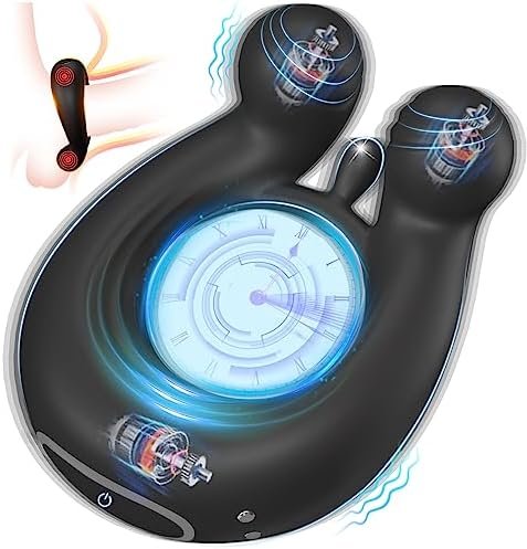 Triple Stimulation Vibrating Cock Ring, Couples Adult Sex Toys For Men Women, Silicone Penis Ring Vibrator Male Couple Sex Toy For Clitoris Testicles Pleasure, Cock Rings Vibrators For Men