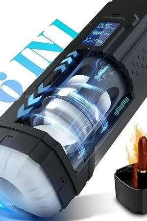 6 In 1 Automatic Male Masturbator Cup - Electric Male Sex Toy Thrusting Male Stroker With Heating & Vibrating &Twisting, Usb C Rechargerable Mens Sex Toys For Men Masturbation