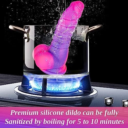Small And Thick Beginner Dildo - 7 Inch Colorful Dragon Realistic Dildo With Strong Suction Cup, Neat And Unique Adult Sex Toy For Hands-Free Pleasure, Suitable For Women, Men, And Couples - Image 2