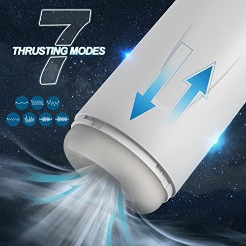 Automatic Male Masturbator With 7 Powerful Thrusting Modes For Stimulation, Xcjrpro 100% Waterproof Electric Masturbation Cup Pocket Pussy Blowjob For Man, Adult Sex Toys For Men Male Stroker - Image 2