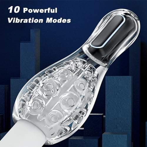 Male Masturbator Adult Toys For Men, Male Masterburbater Penis Pump Male Sex Toys With 10 Vibration Super Soft Channel Automatic Vibrating Hands Free Male Masturbators Cup Sex Toys For Men - Image 3