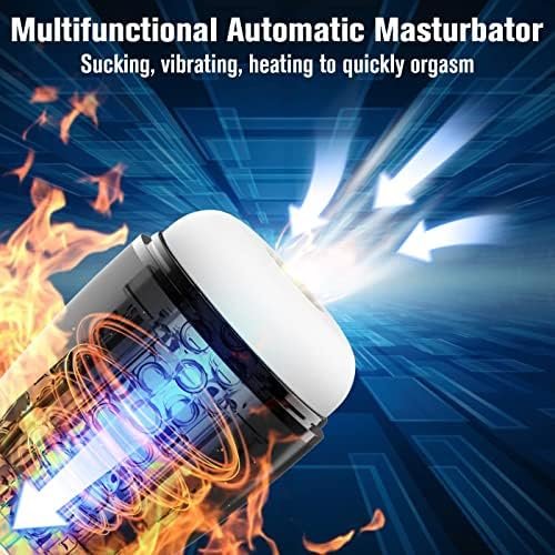 Sex Toys For Men Male Masturbator, Adult Male Stroker Toys Sucking Masturbator Sex Stimulator With 3 Suction & 10 Vibration Modes, 3D Realistic Textures Pocket Pussy, Adult Male Mens Sex Toys & Games - Image 2