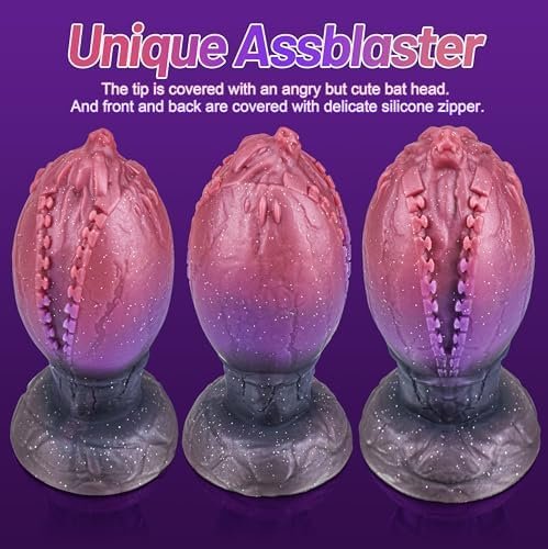 Big Butt Plug Trainer Kit Prostate Massager Sex Toys For Women & Men, Large Anal Plug Dilator Set Juguetes Sexuales 5.4In Monster Sex Machine Swing, Silicone Dildo With Suction Cup For Anal Pleasure - Image 3