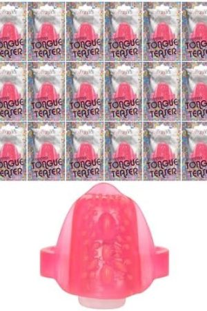 Calexotics Foil Pack Vibrating Tongue Teaser (Prepack Of 24) Pink