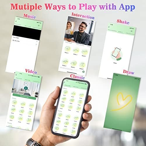 Antcree Wearable Vibrator, App & Remote Control G-Spot Dildo Vibrator With 9 Thrusting X Vibrating Modes, Panty Massager For Vagina Clitoral Stimulation, Adult Sex Toys Women Couples Play, Red - Image 3
