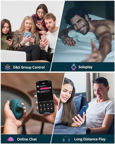 Lovense Gush Penis Ring Vibrator, Flexible Silicone Vibrating Cock Ring For Men, Wearable Cock Sleeve Massager Long-Distance Bluetooth Remote Reach With Music Sync, Partner & App Control - Image 3
