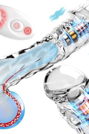 Penis Sleeve Cock Vibrator With Penis Ring Sex Toys - 3.6 Inch Clear Cock Sleeve With 10 Vibrating Modes And Remote Control, Cock Ring Ultra-Soft Penis Enlarger Adult Sex Toy For Men And Couples