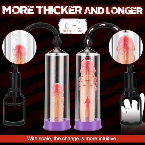 Penis Enlargement Vacuum Pump Male Sex Toys - Pumps & Enlargers 7 In 1 Vagina Pussy Pump Cock Extender Sexual Enhancer Training Device With Dick Ring Stronger Bigger Erections Adult Sex Toys & Games - Image 2