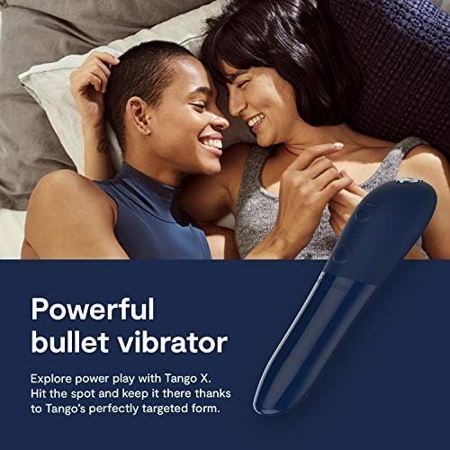 We-Vibe Tango X Powerful Mini Bullet Vibrator With 8 Intensity Levels Clitoris & G Spot Massager Vibrating & Massaging Sex Toy, Cherry Red - Image 2