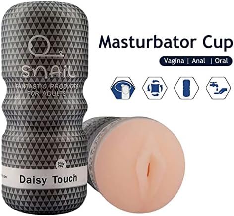 Male Masturbator Tight Realistic Texture Sex Toy For Stimulation Adult Pleasure Masturbation, Black, White, Yellow - Image 3