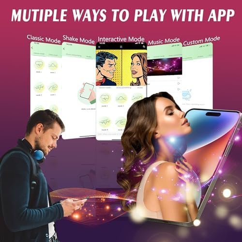 Anal Plug Vibrator With App Control, Vibrating Butt Plug, But Plug, Anal Dildo For Men Women, Prostate Massager Thrusting Anal Vibrator With 9 Thrusting & Vibrating Modes, Anal Sex Toys For Men Women - Image 3