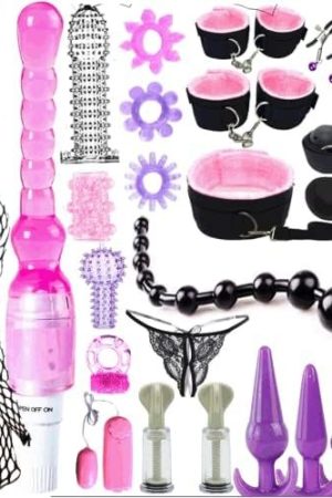Baiwang 26 In 1 Anal Plug Set Pleasure Plug Toy For Women Men Butt Plugs Stick Anales Beads, Multicolor, Xxx-Large